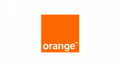external logo of our customer orange